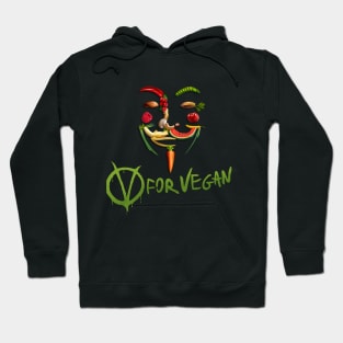 V for Vegan Hoodie